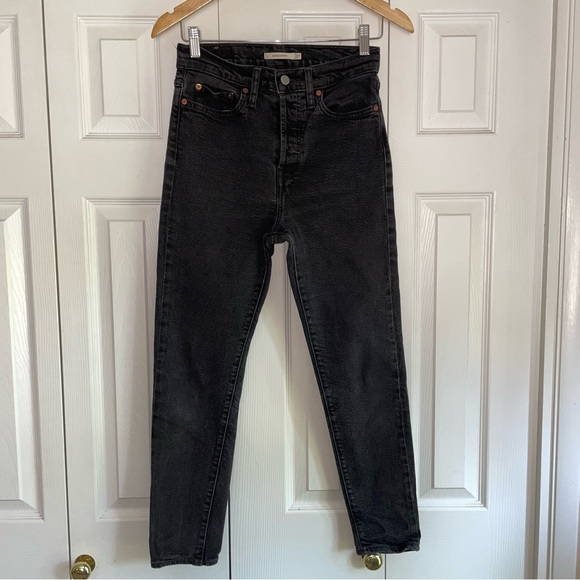Levi’s wedgie skinny high rise Jean size 27/ L26 - Picture 7 of 13